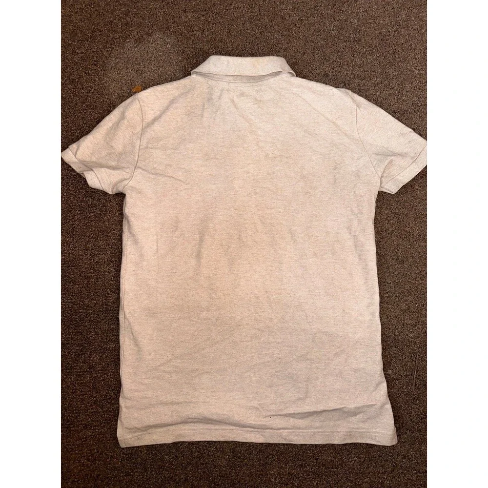 A.P.C. cream polo shirt Size M